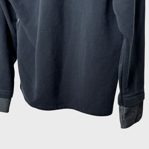 Under Armour Threadborne Hoodie I Medium I Black Fleece Loose Sweatshirt Sporty - Picture 4 of 6